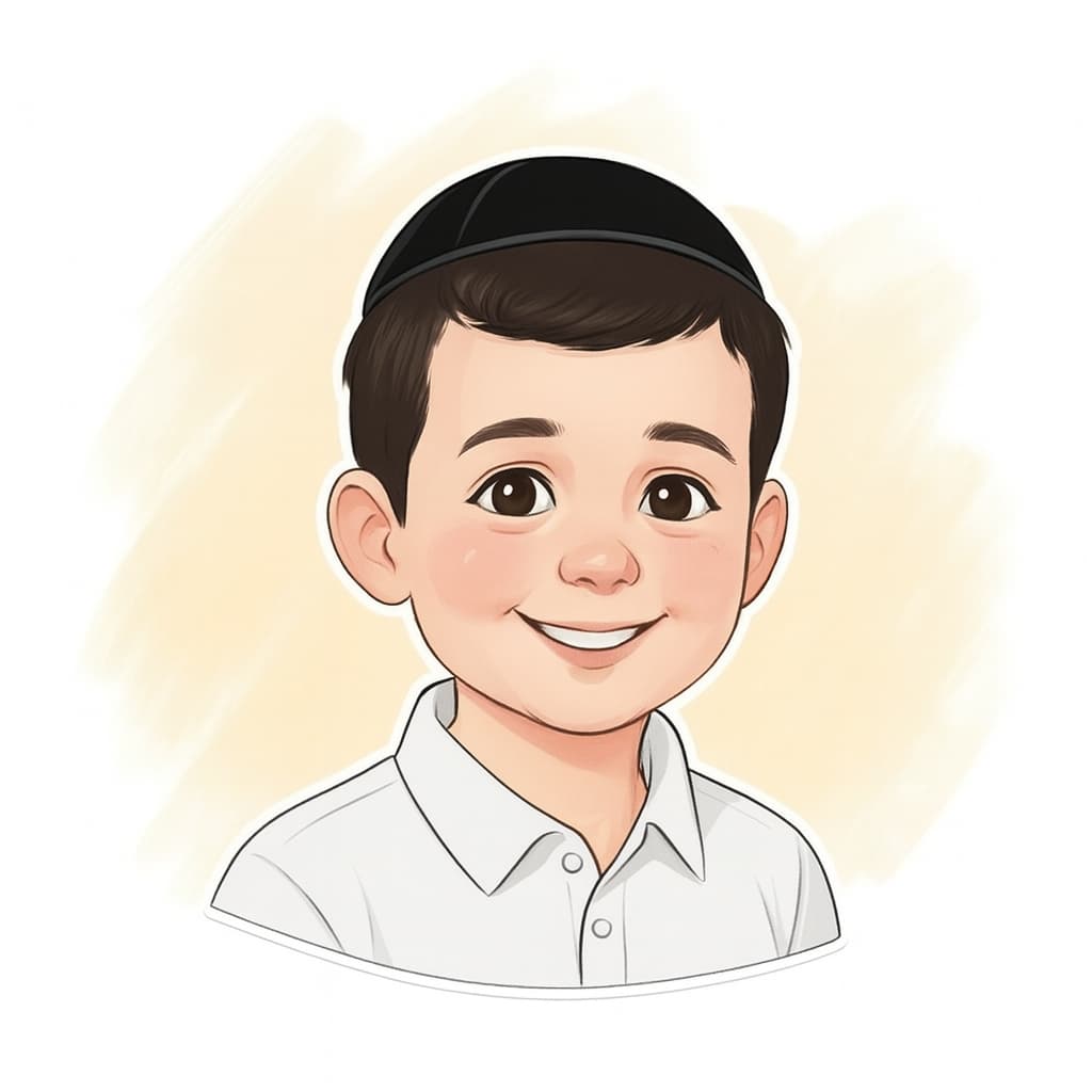 Personalized Jewish Storybook - Boy