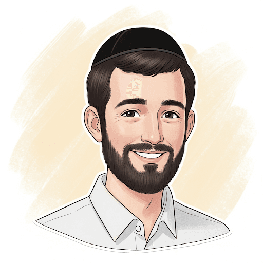 Personalized Jewish Storybook - Man